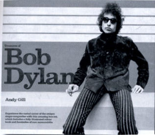 TREASURES OF BOB DYLAN, pre-publication cover #2